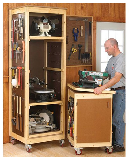 Woodshop Tool Storage System Project | The Project Lady